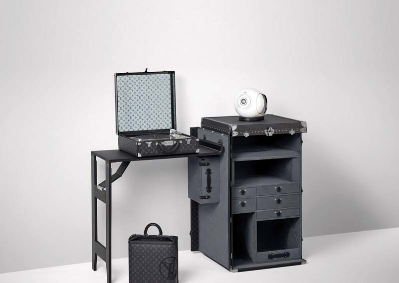 The DJ Trunk with Louis Vuitton