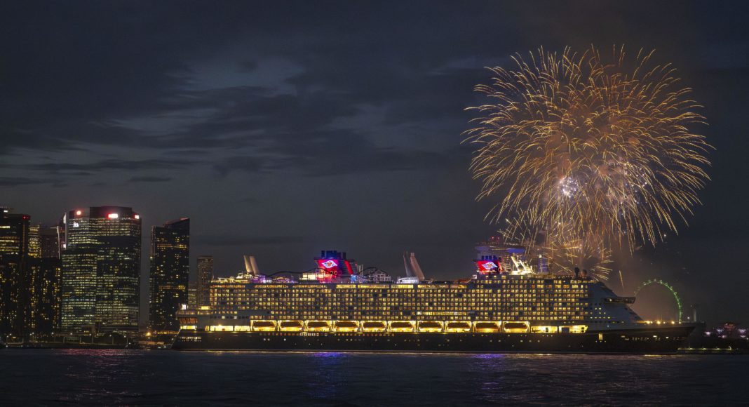 Disney Adventure Begins Its Maiden Voyage from Singapore