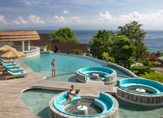 Floating Into Giri Sea Cliff Penida Resort & Spa