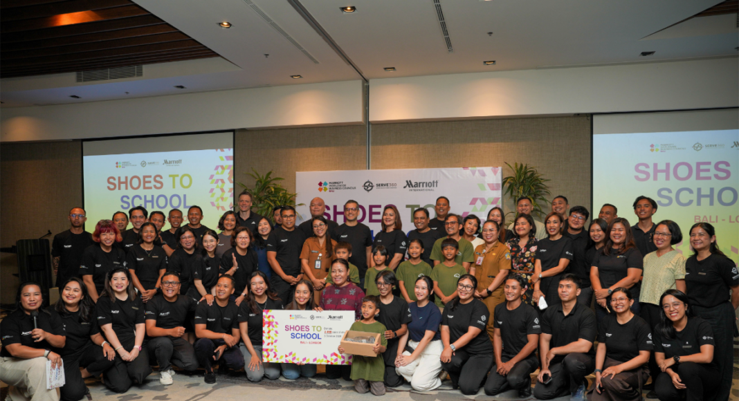 Marriott Properties Across Bali and Lombok Unite for Third Annual Shoes to School Initiative