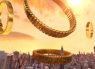 A Glorious Return of Bvlgari’s New Tubogas Collection in Yellow Gold