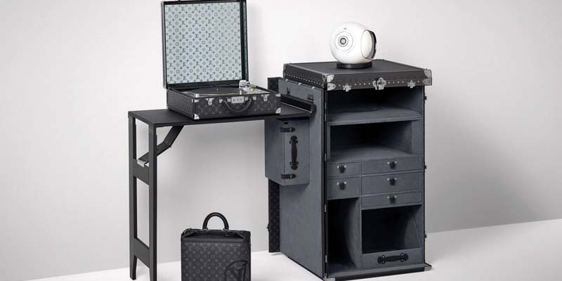 The DJ Trunk with Louis Vuitton