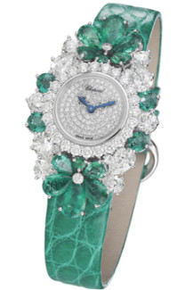 For You Watch emeralds & diamonds 134367-1011